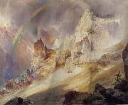 Thomas Moran Rainbow over the Grand Canyon of the Rellowstone